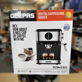 Geepas Digital Cappucchino Maker || Original Product + 2-Year Local Warranty