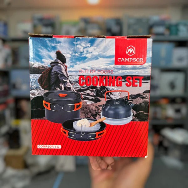 12 Piece Camping Cooking Set