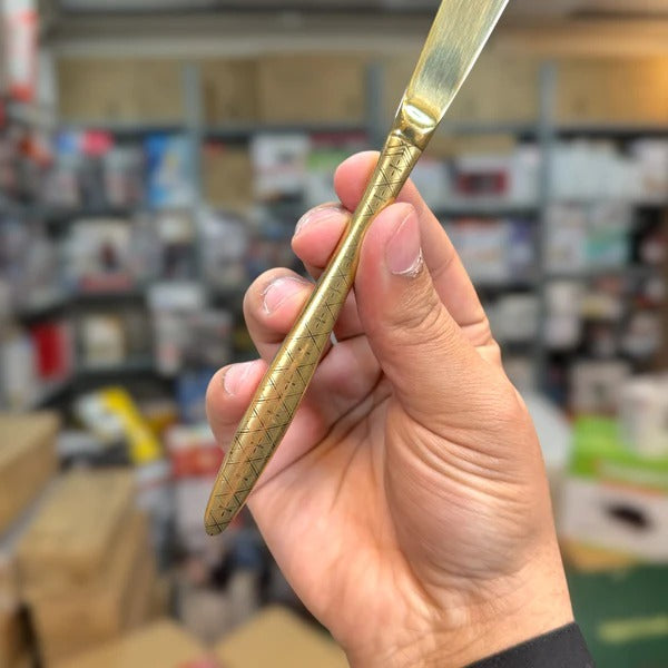 24 Pieces Golden Cutlery Set - Lot Imported