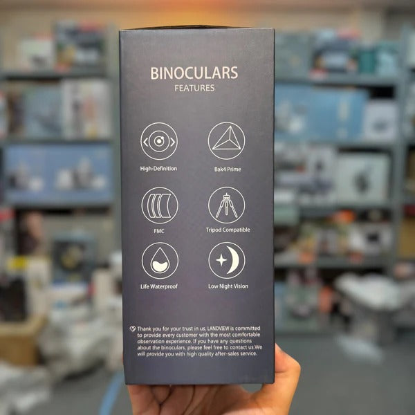 12X50 FMC Coated Green Lens Binocular