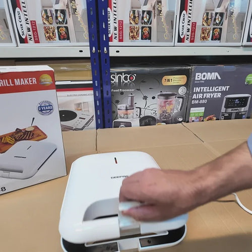Geepas Grill Maker GGT36548 || Original Product + 2-Year Local Warranty